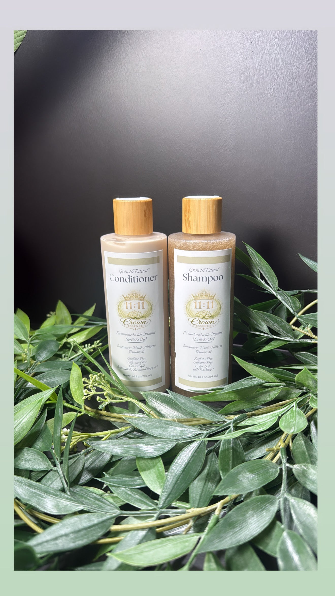 Growth ritual shampoo + conditioner