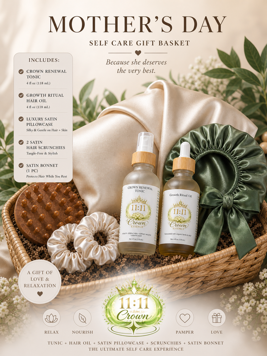 11:11 Mother’s Day Selfcare Basket