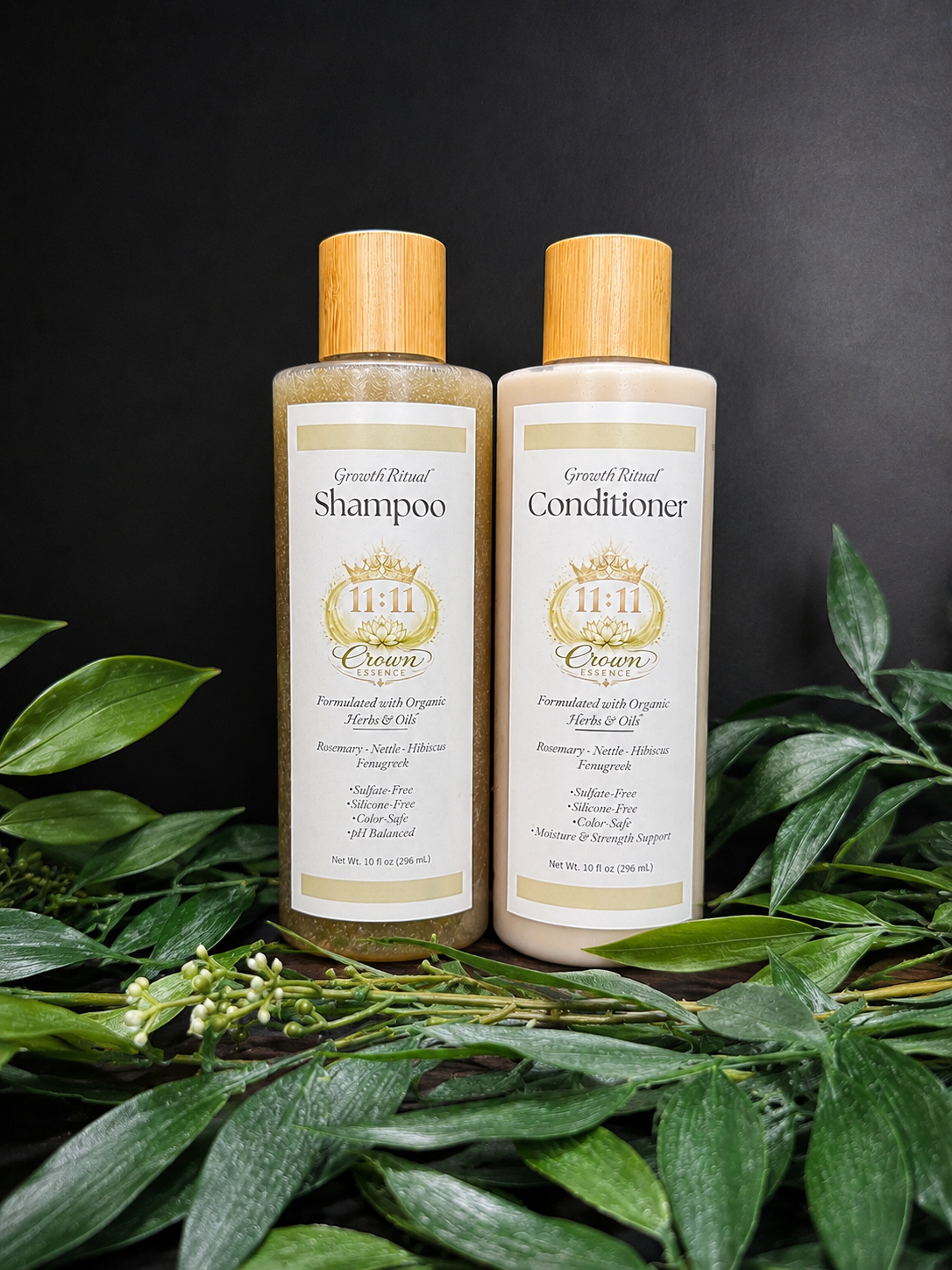 Growth ritual shampoo + conditioner